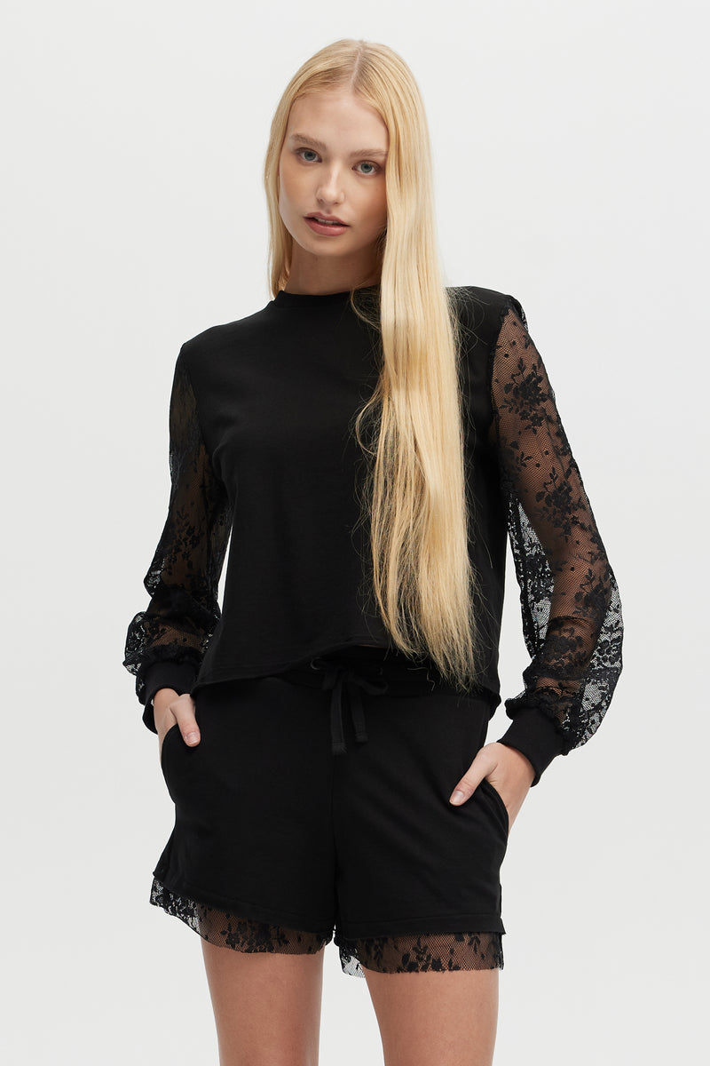 CLORE+】 Air Balloon Top Black