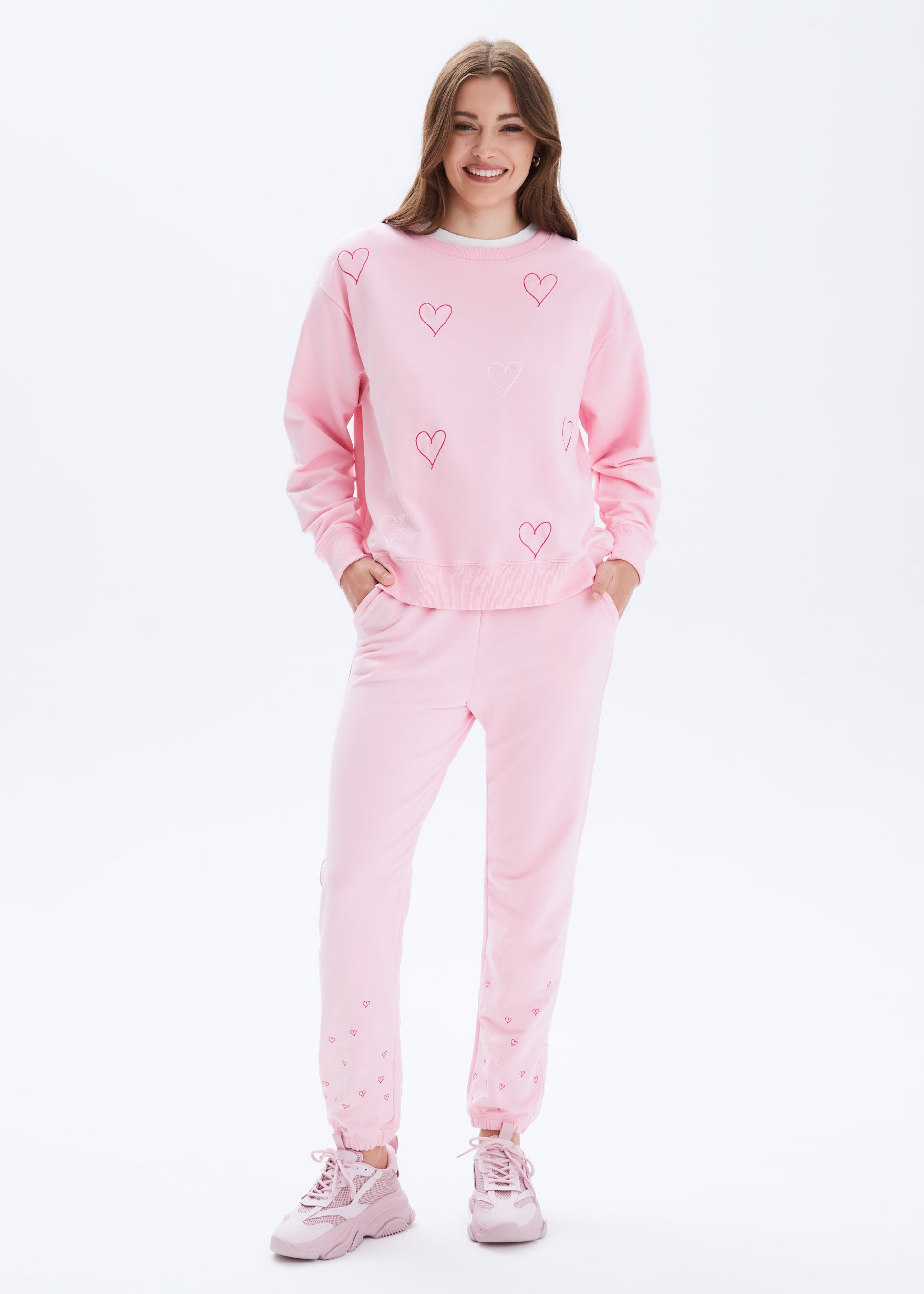 HEART STITCH Sweatset –