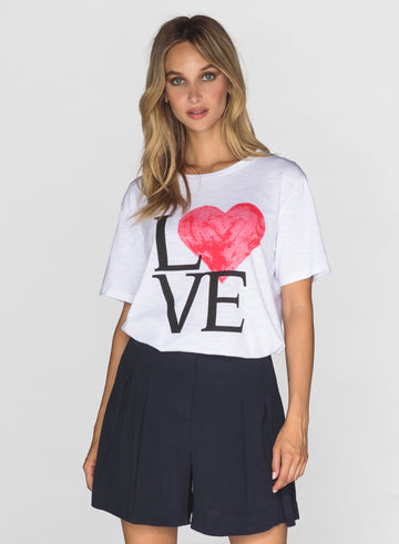 CHRLDR-LOVE - Wide T-Shirt