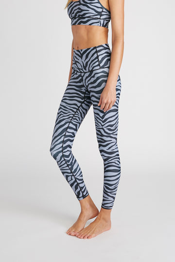 CHRLDR-ZEBRA — High Waisted Leggings