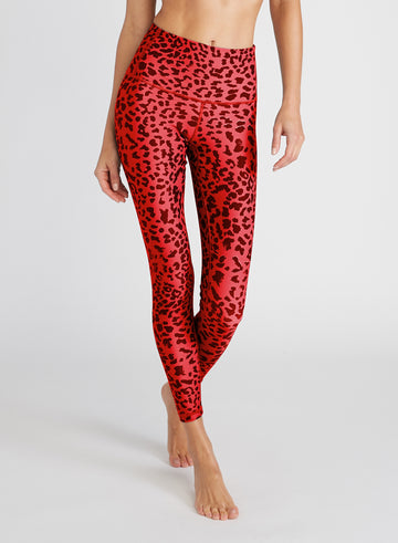 CHRLDR-LEOPARD - High Waisted Leggings