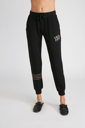 CHRLDR-Love Stripes - Flat Pocket Sweatpants