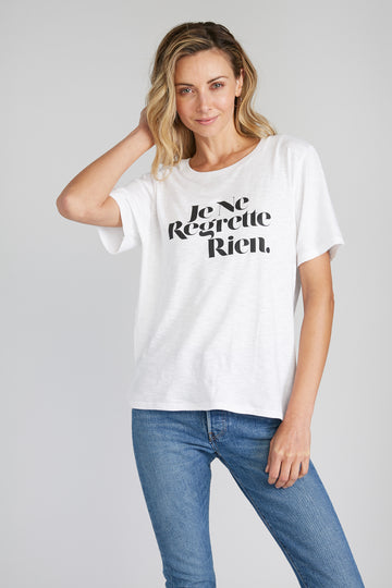 CHRLDR-REGRETTE — Wide T-Shirt