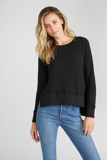 CHRLDR-Essential — Side Slit Sweatshirt