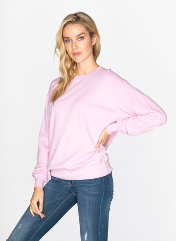 CHRLDR-BLAIR - Oversized Crew Neck Sweatshirt