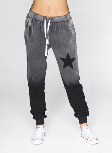 CHRLDR-STAR STENCIL - Flat Pocket Sweatpants