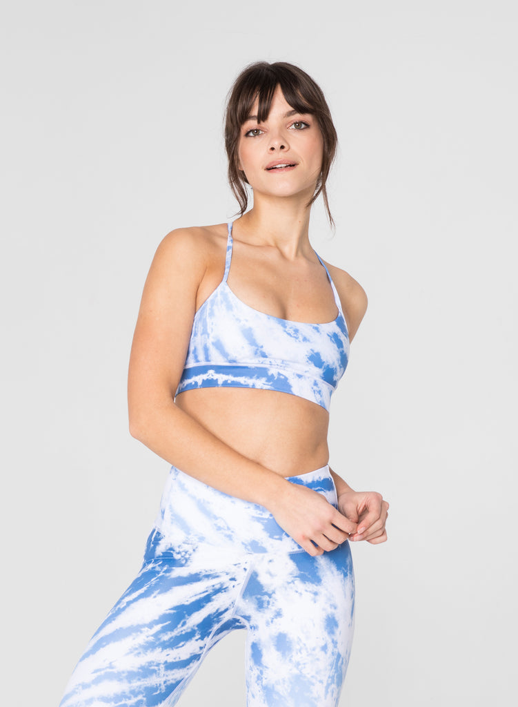 CHRLDR-TIE DYE - Victory Sports Bra
