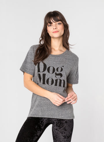 CHRLDR-DOG MOM - Wide T-Shirt