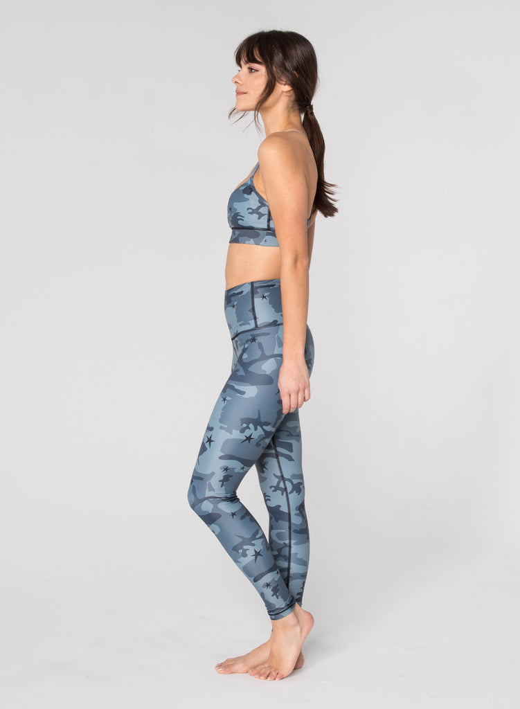 CHRLDR-STAR CAMO - Victory Sports Bra