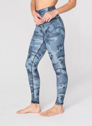 CHRLDR-STAR CAMO - High Waisted Leggings