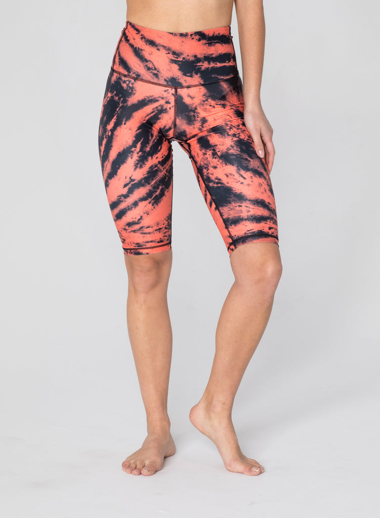 CHRLDR-TIE DYE - Bicycle Shorts