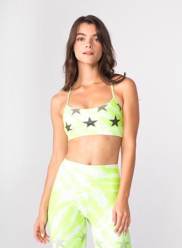 CHRLDR-Faded Stars - Spaghetti Sports Bra