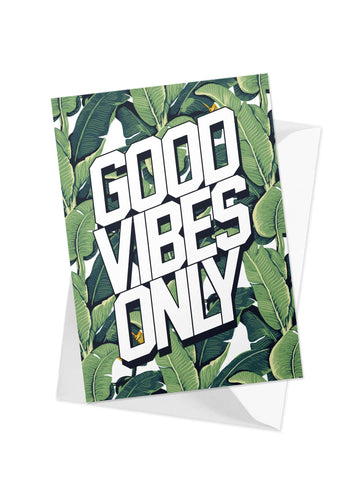 CHRLDR-'Good Vibes' Greeting Card