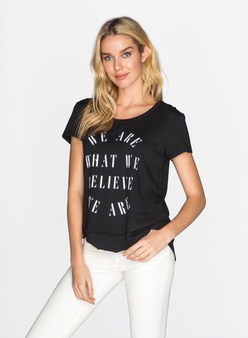 CHRLDR-WE ARE - Mock Layer T-Shirt
