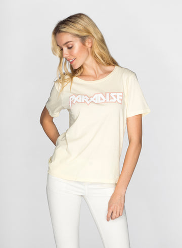 CHRLDR-PARADISE ROCK - Wide T-Shirt