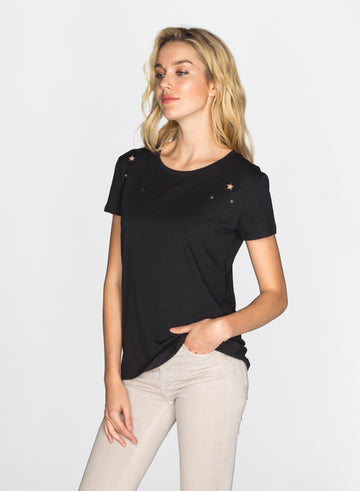 CHRLDR-EYELET STARS - Classic T-Shirt