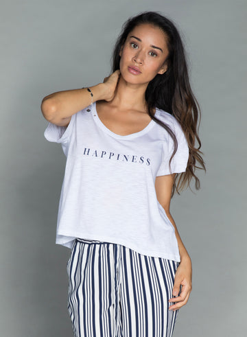 CHRLDR-HAPPINE$$ — Box T-Shirt