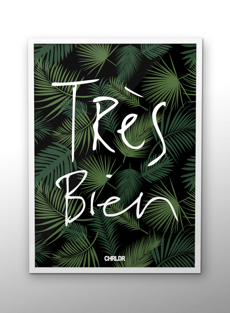 CHRLDR-TRES BIEN TROPICAL — Poster