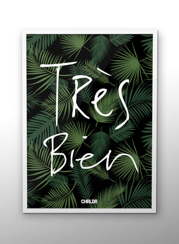 CHRLDR-TRES BIEN TROPICAL — Poster